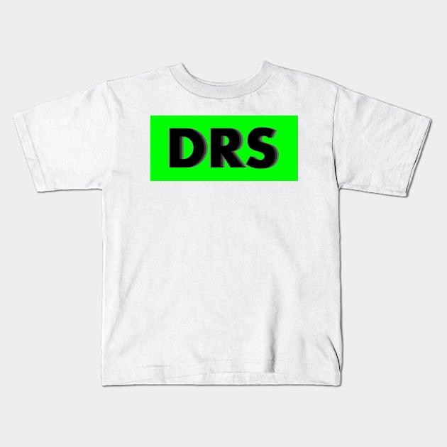 DRS Green and Black Kids T-Shirt by GreazyL